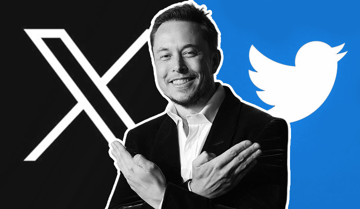 Elon Musk twitter rebranded to X