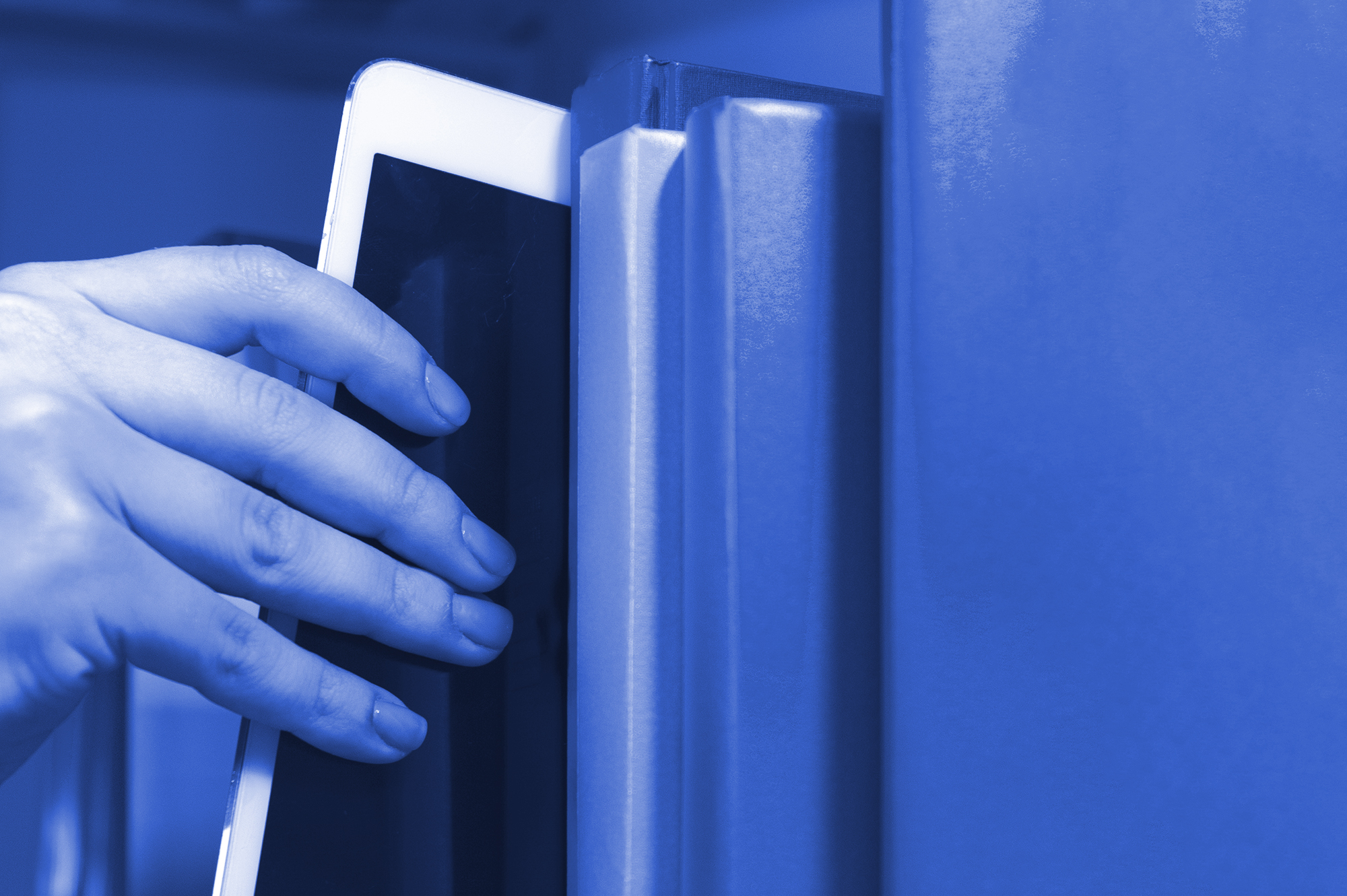 Still Life Books Versus Technology